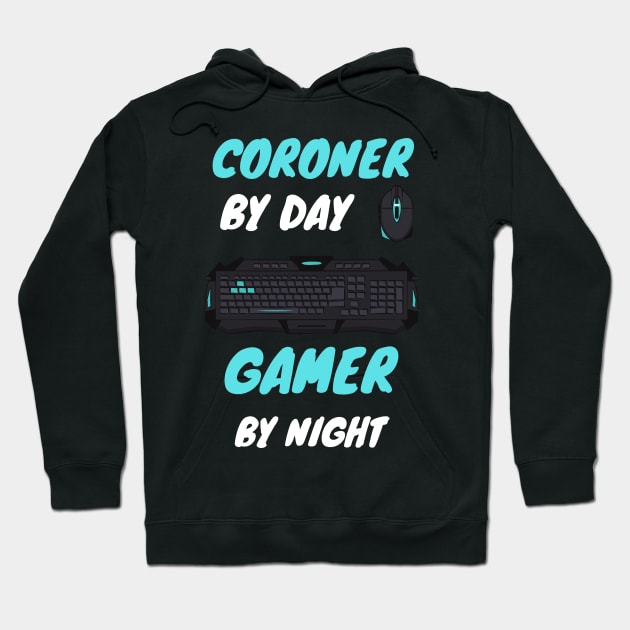 that coroner gamer Hoodie by SnowballSteps